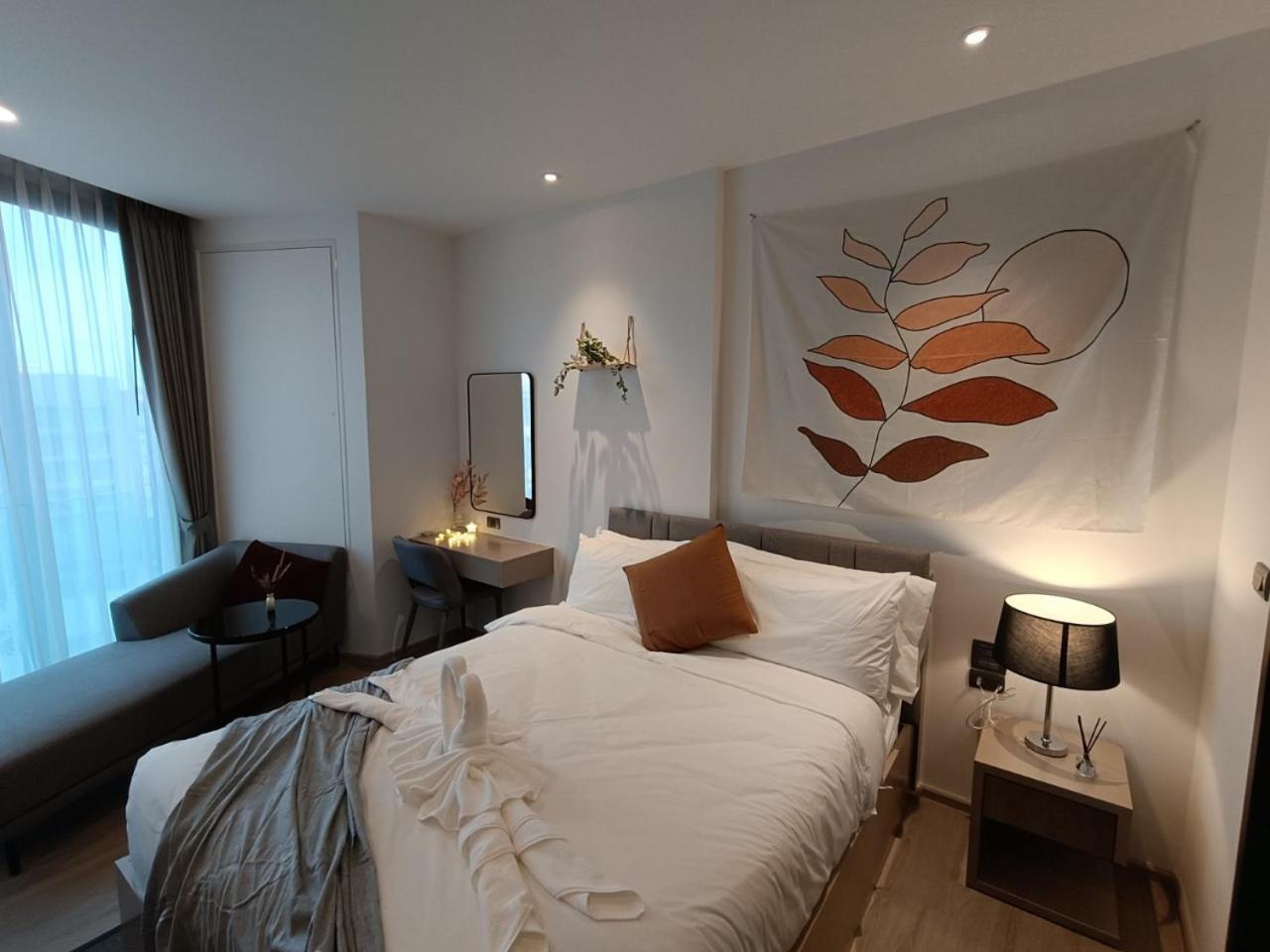 Downtown Chic Condo Rooftop Pool #En797 Патая Екстериор снимка
